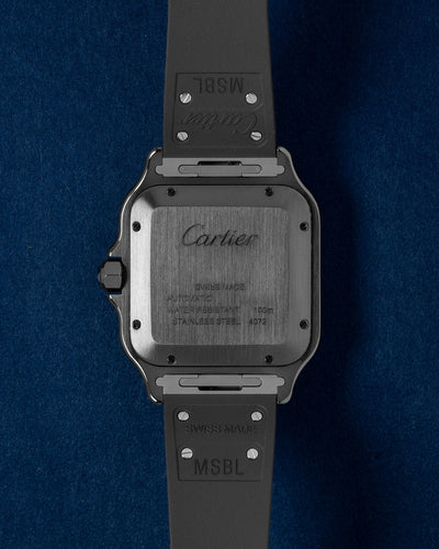 Black ADLC Cartier Santos De Cartier WSSA0039 | Grand Caliber Watches