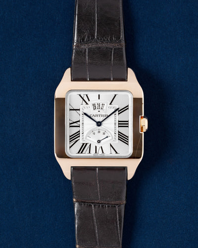 Rose Gold Cartier Santos Dumont W2020067 | Grand Caliber Watches DFW