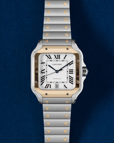Large Model Cartier Santos W2SA0009 | Grand Caliber Watches