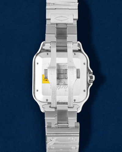 Cartier Santos de Cartier Large Green WSSA006 | Grand Caliber Watches DFW