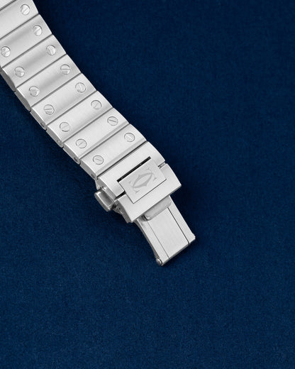Brand New Cartier Santos Brown Sunray 35.1mm WSSA0065 | Grand Caliber Dallas, TX