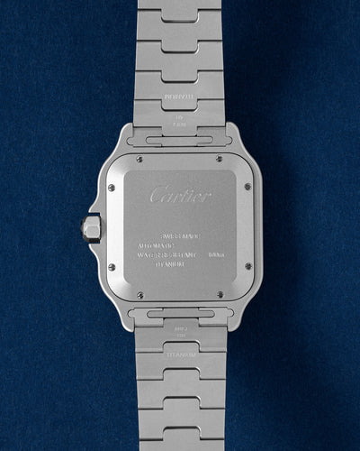 Cartier Santos de Cartier Large Model WSSA0089 | Grand Caliber Watches
