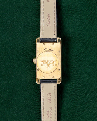 19mm Yellow Gold Cartier Tank 2000 Americaine 1710 Watch at Grand Caliber