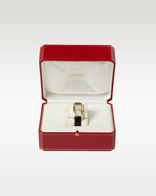 19mm Yellow Gold Cartier Tank 2000 Americaine 1710 Watch at Grand Caliber