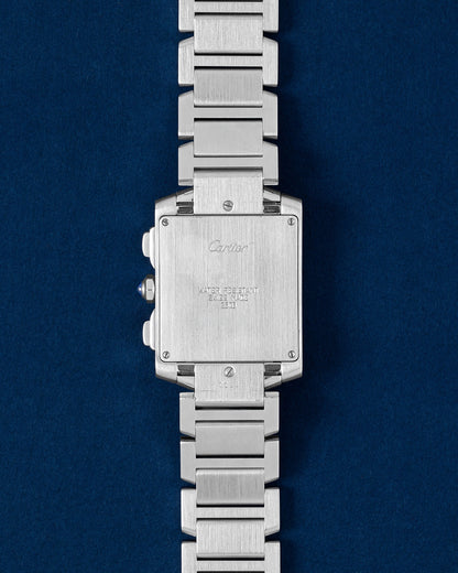 Cartier Tank Francaise Chronoflex W51001Q3