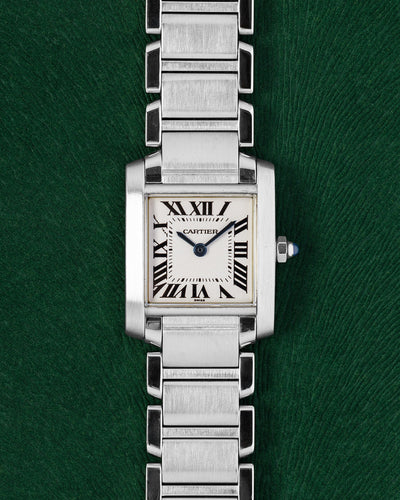 Vintage Womens Cartier Tank Francaise W51008Q3 | Grand Caliber Dallas, Texas