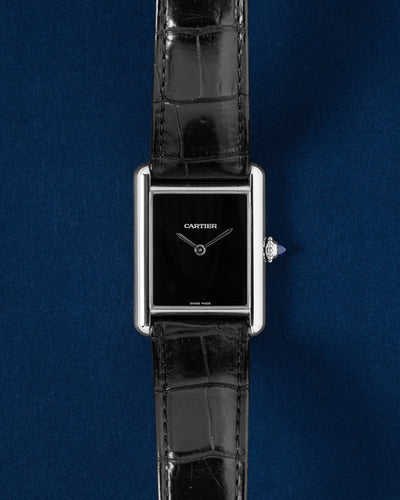 Cartier Tank Must Black Cartier WSTA0072