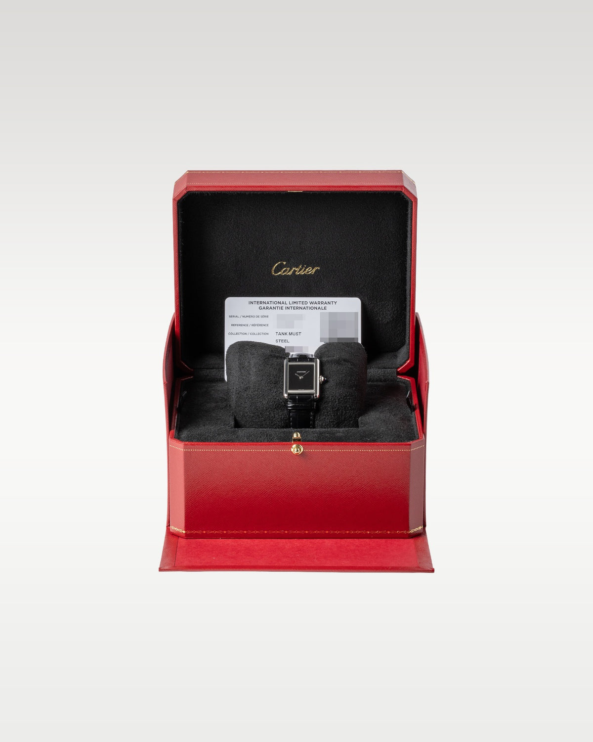 Cartier, Tank Must WSTA0071, Black Dial | Grand Caliber