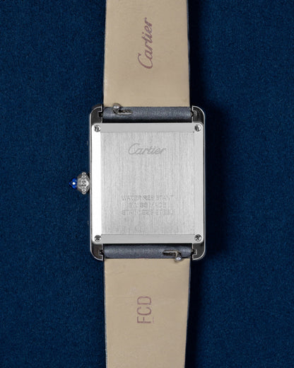 Large Cartier Tank Must Diamonds W4TA0017 | Grand Caliber Dallas, TX
