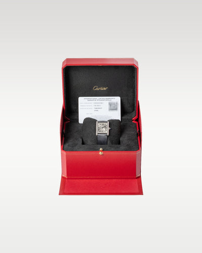 Large Cartier Tank Must Diamonds W4TA0017 | Grand Caliber Dallas, TX