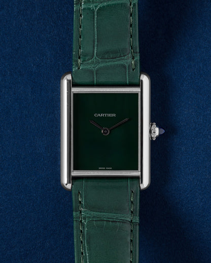 Green Cartier Tank Must WSTA0056 | Grand Caliber Watches