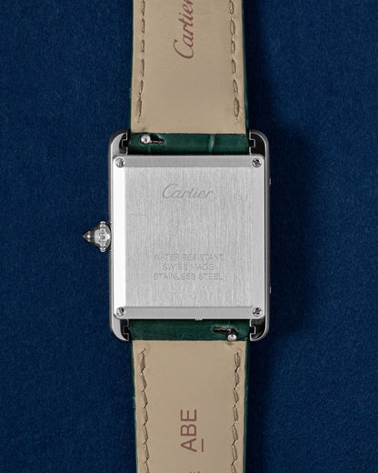 Green Cartier Tank Must WSTA0056 | Grand Caliber Watches