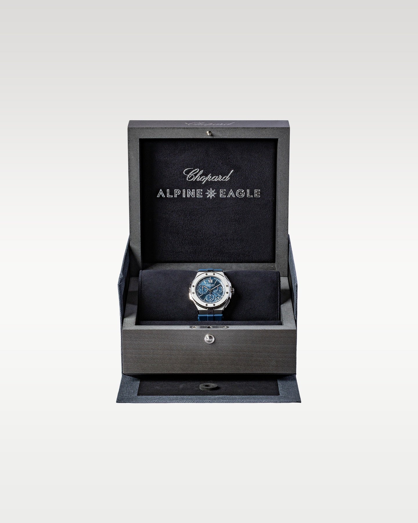 Chopard Automatic Aletsch Blue Dial Men's Alpine Eagle Xl 298609-3003