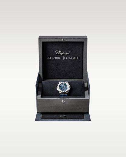 Chopard Automatic Aletsch Blue Dial Men's Alpine Eagle Xl 298609-3003