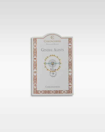 official Chronoswiss user instructions manual booklet displaying watch complications diagrams
