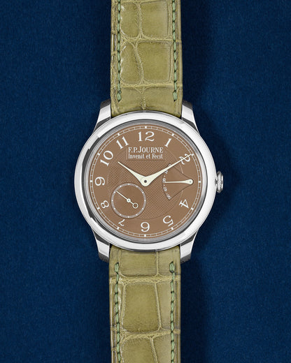 Platinum F.P.Journe Chronomètre Souverain Havana CS | Grand Caliber USA