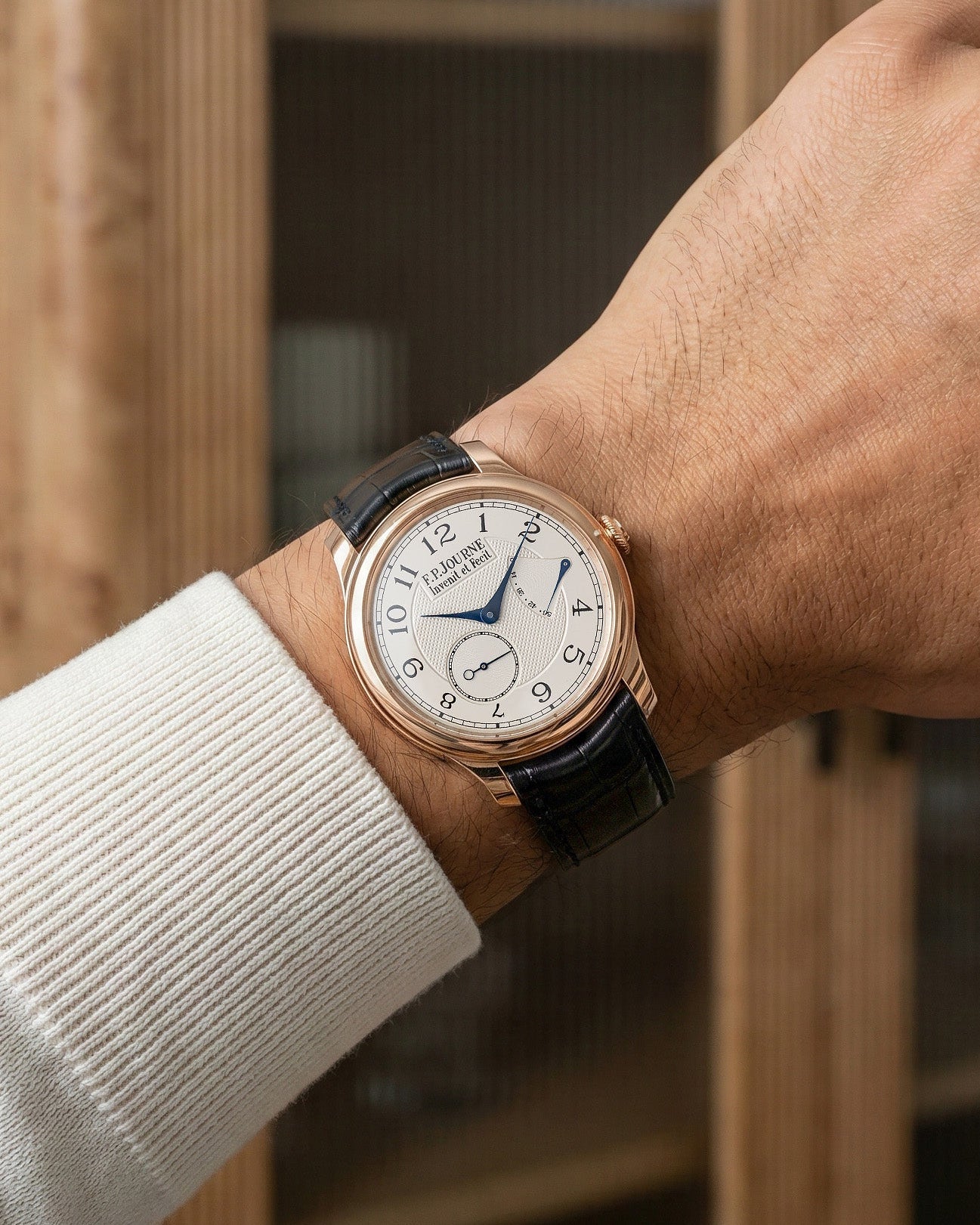 Rose Gold F.P.Journe Chronometre Souverain CS | Grand Caliber Watches