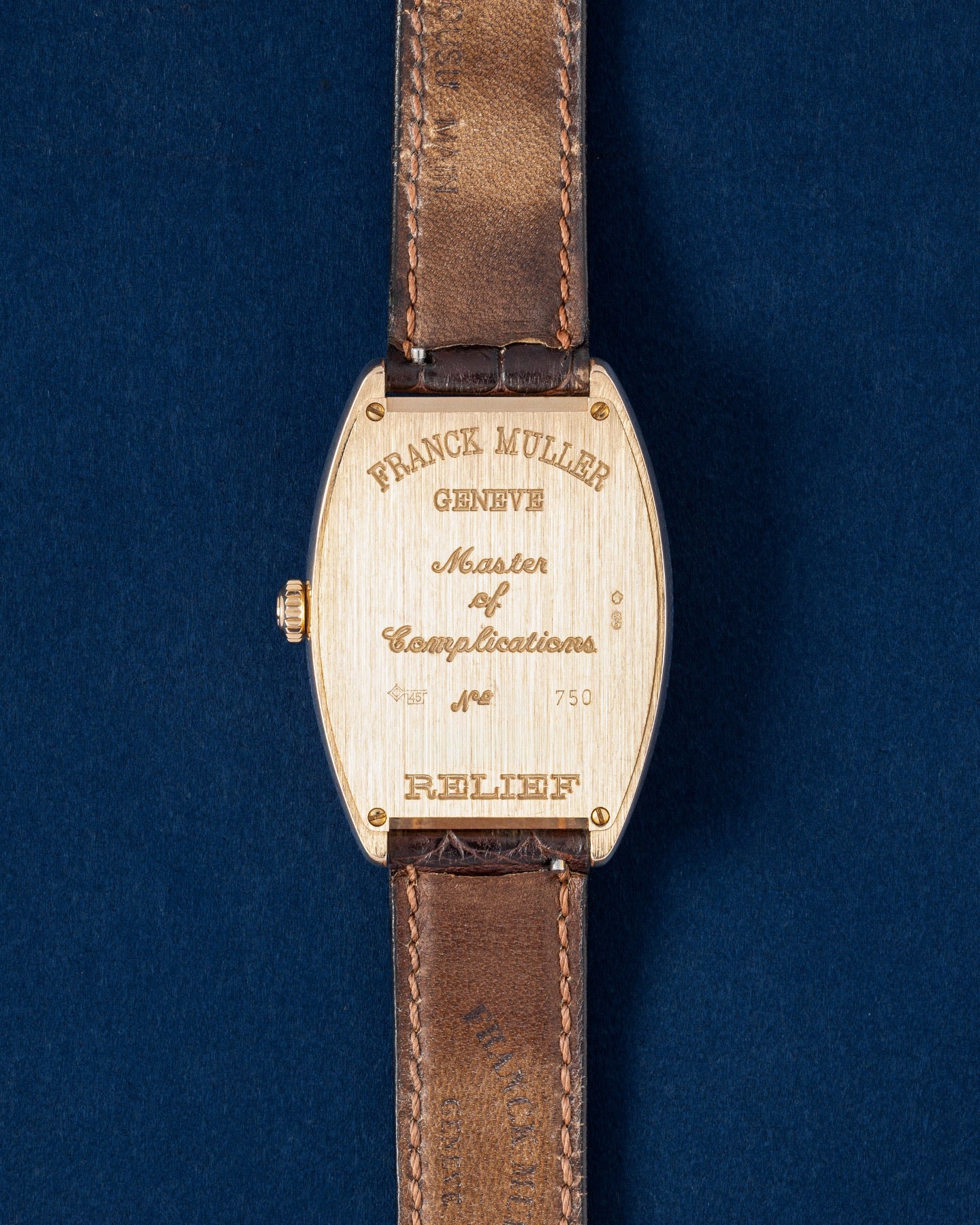 Rose Gold Franck Muller Relief 2852SC | Grand Caliber Watches USA