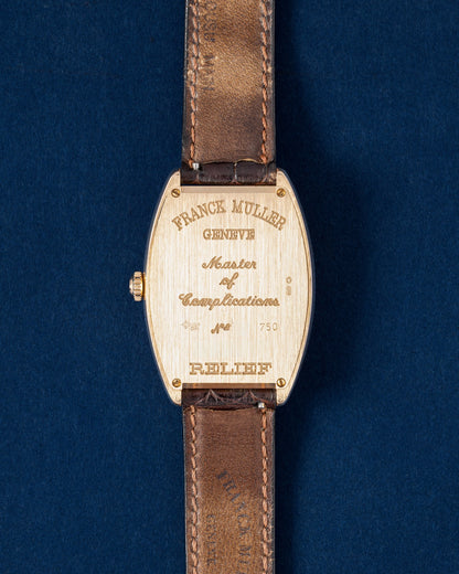 Rose Gold Franck Muller Relief 2852SC | Grand Caliber Watches USA