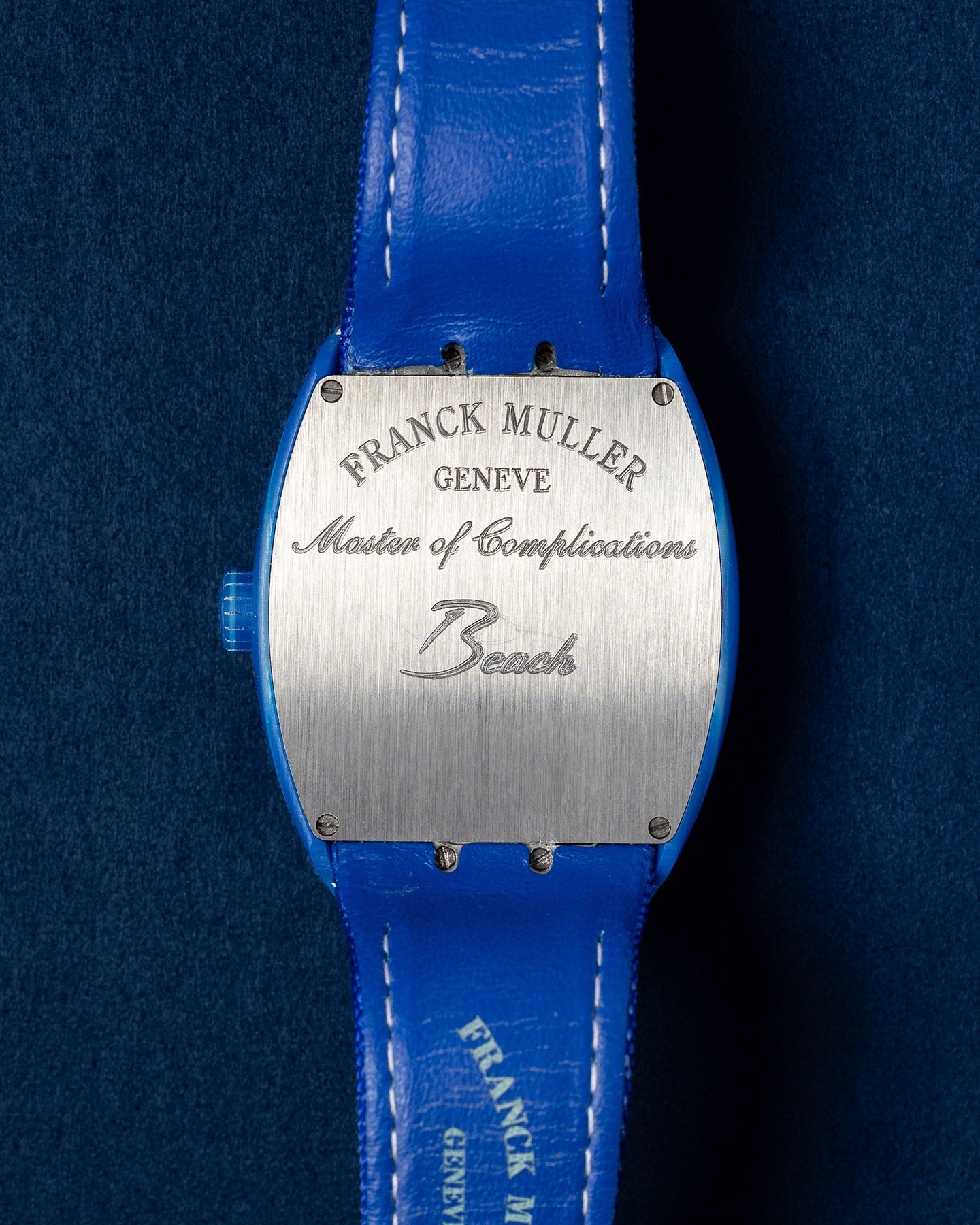 Blue Franck Muller Vanguard Beach 41 V41 SC DT BEACH | Grand Caliber Dallas, TX