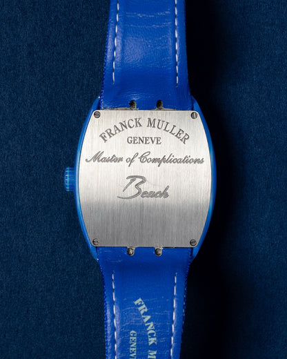 Blue Franck Muller Vanguard Beach 41 V41 SC DT BEACH | Grand Caliber Dallas, TX
