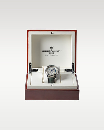 Frederique Constant Worldtimer FC-718X4H4/6 | Grand Caliber Watches TX