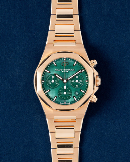 Rose Gold Girard-Perregaux Laureato Chronograph 42mm 81020 | Grand Caliber