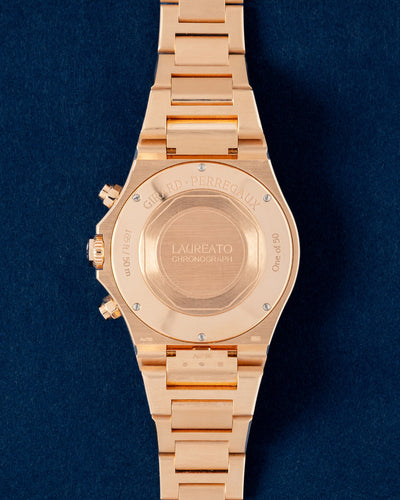Rose Gold Girard-Perregaux Laureato Chronograph 42mm 81020 | Grand Caliber