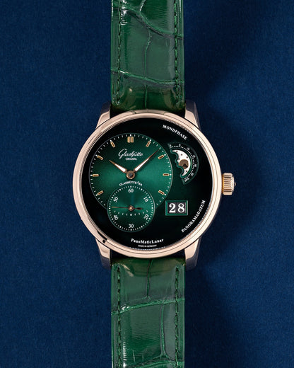 Glashutte Original Panomaticlunar Green 1-90-02-23-35-30 | Grand Caliber USA