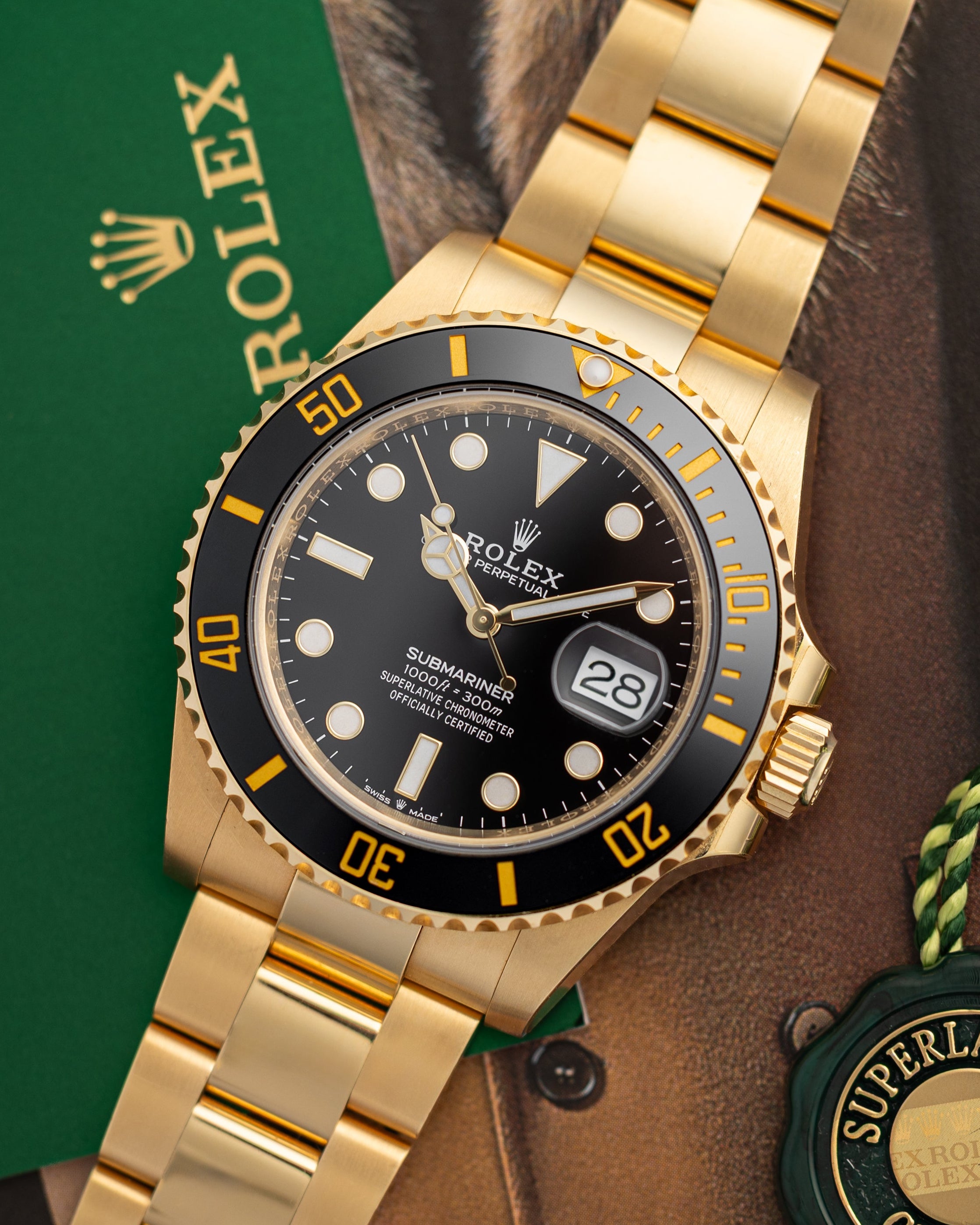 Gold Rolex Submariner 41 126618LN | Grand Caliber Dallas, Texas
