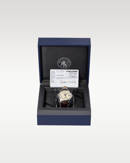 39.5mm Grand Seiko Elegance GMT SBGM221G | Grand Caliber Dallas, Texas