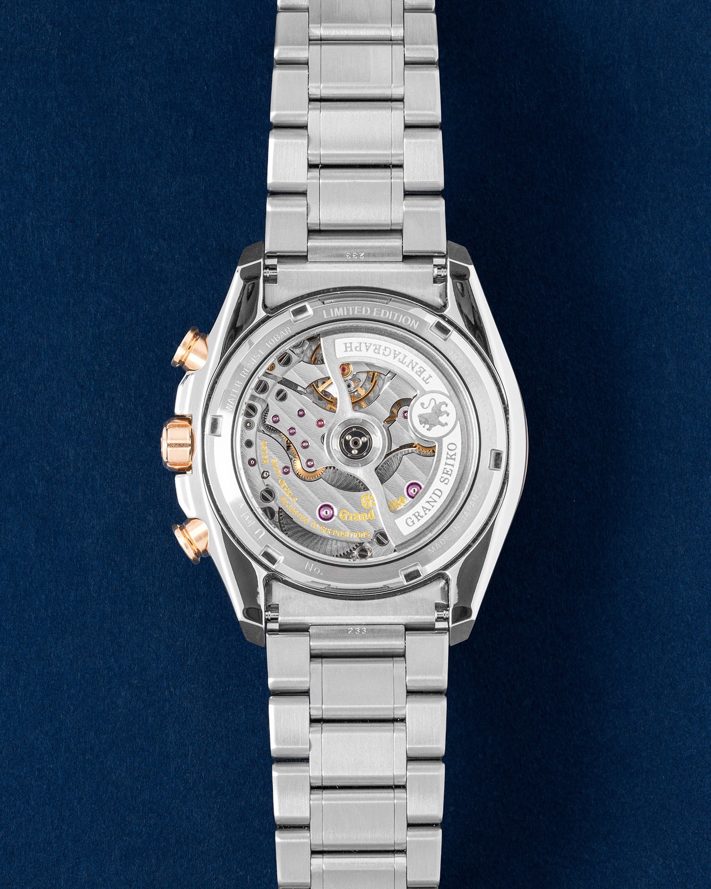 Titanium Grand Seiko Evolution 9 Tentagraph SLGC006G | Grand Caliber TX