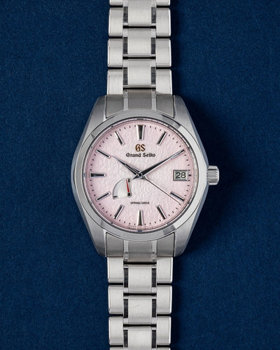 Grand Seiko Heritage Spring Drive Pink Snowflake SBGA497