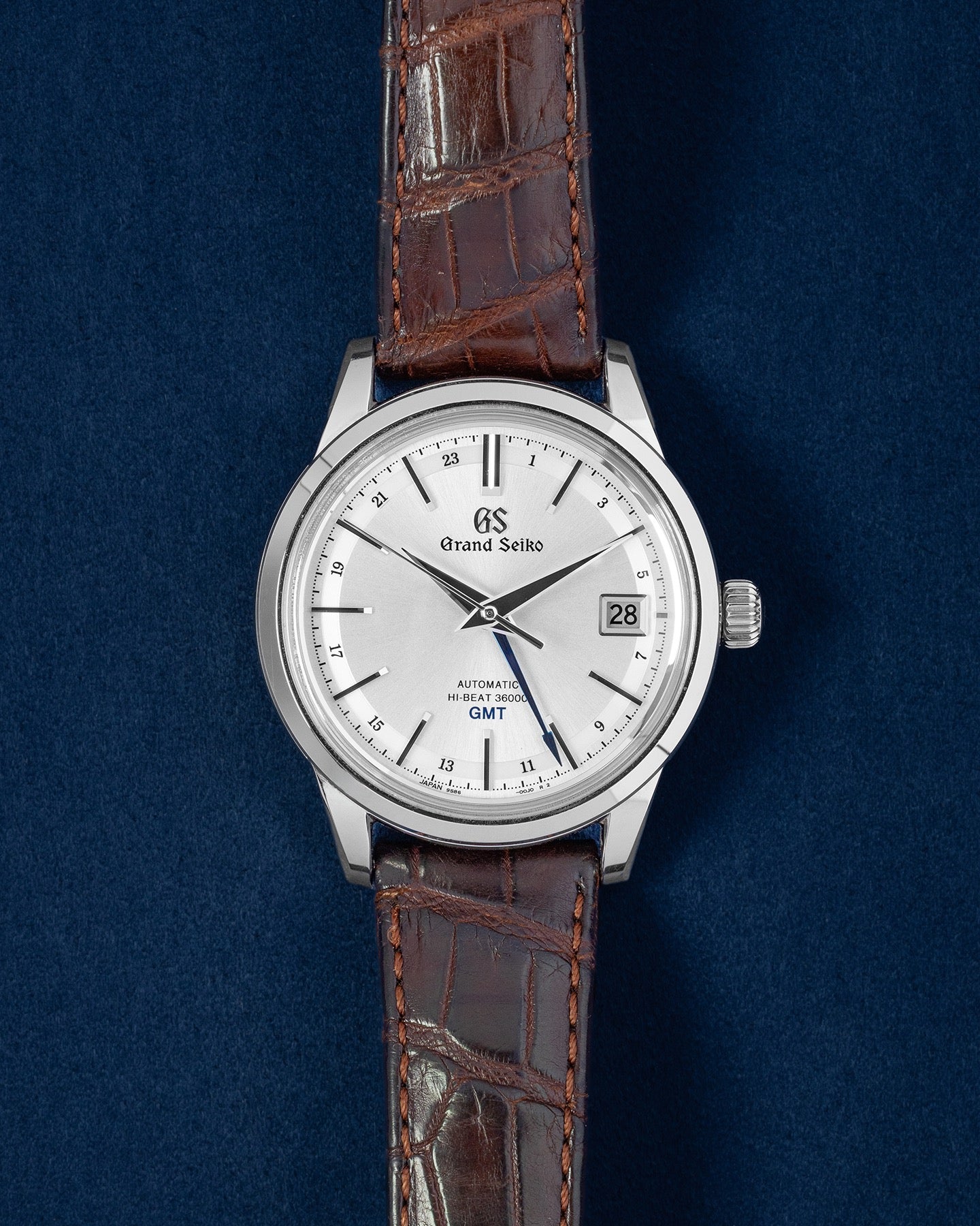 39.5mm Silver Grand Seiko Hi-Beat SBGJ217 | Grand Caliber Dallas, Texas