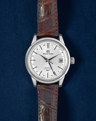 39.5mm Silver Grand Seiko Hi-Beat SBGJ217 | Grand Caliber Dallas, Texas
