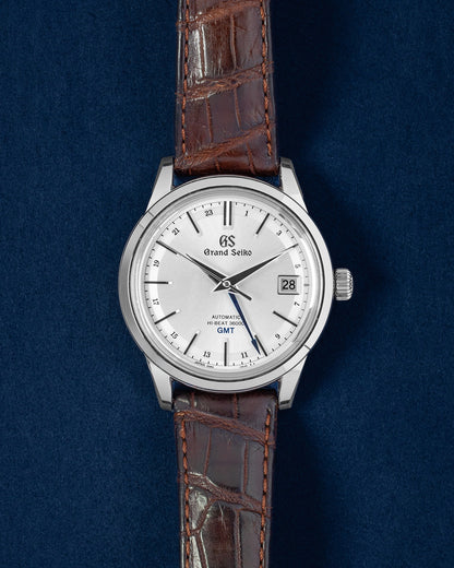 39.5mm Silver Grand Seiko Hi-Beat SBGJ217 | Grand Caliber Dallas, Texas