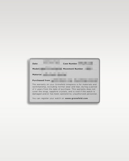 Salmon Gronefeld 1941 Principia 39MM | Grand Caliber Watches USA