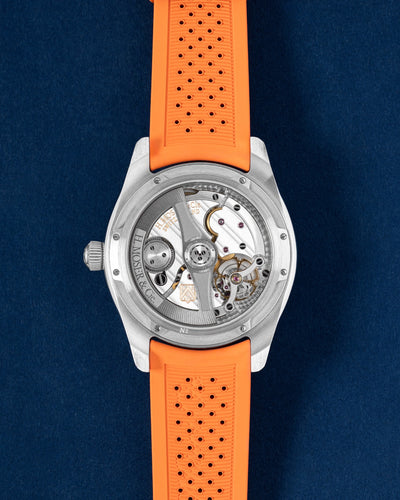 H Moser and Cie Pioneer Centre Seconds Mega Cool Blue Lagoon | Grand Caliber