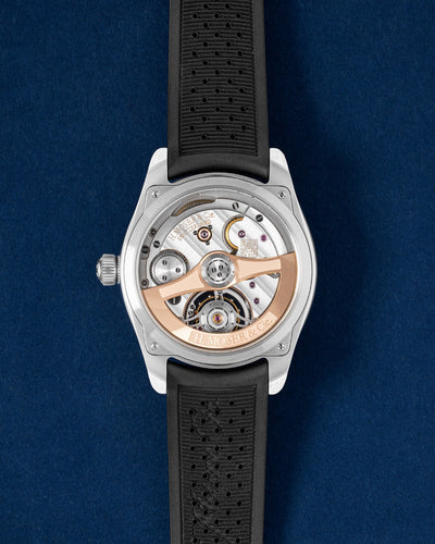 Arctic Blue fumé dial H.Moser & Cie Pioneer Tourbillon | Grand Caliber DFW