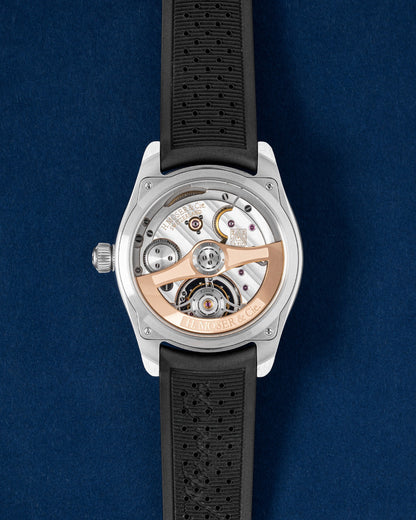 Arctic Blue fumé dial H.Moser & Cie Pioneer Tourbillon | Grand Caliber DFW