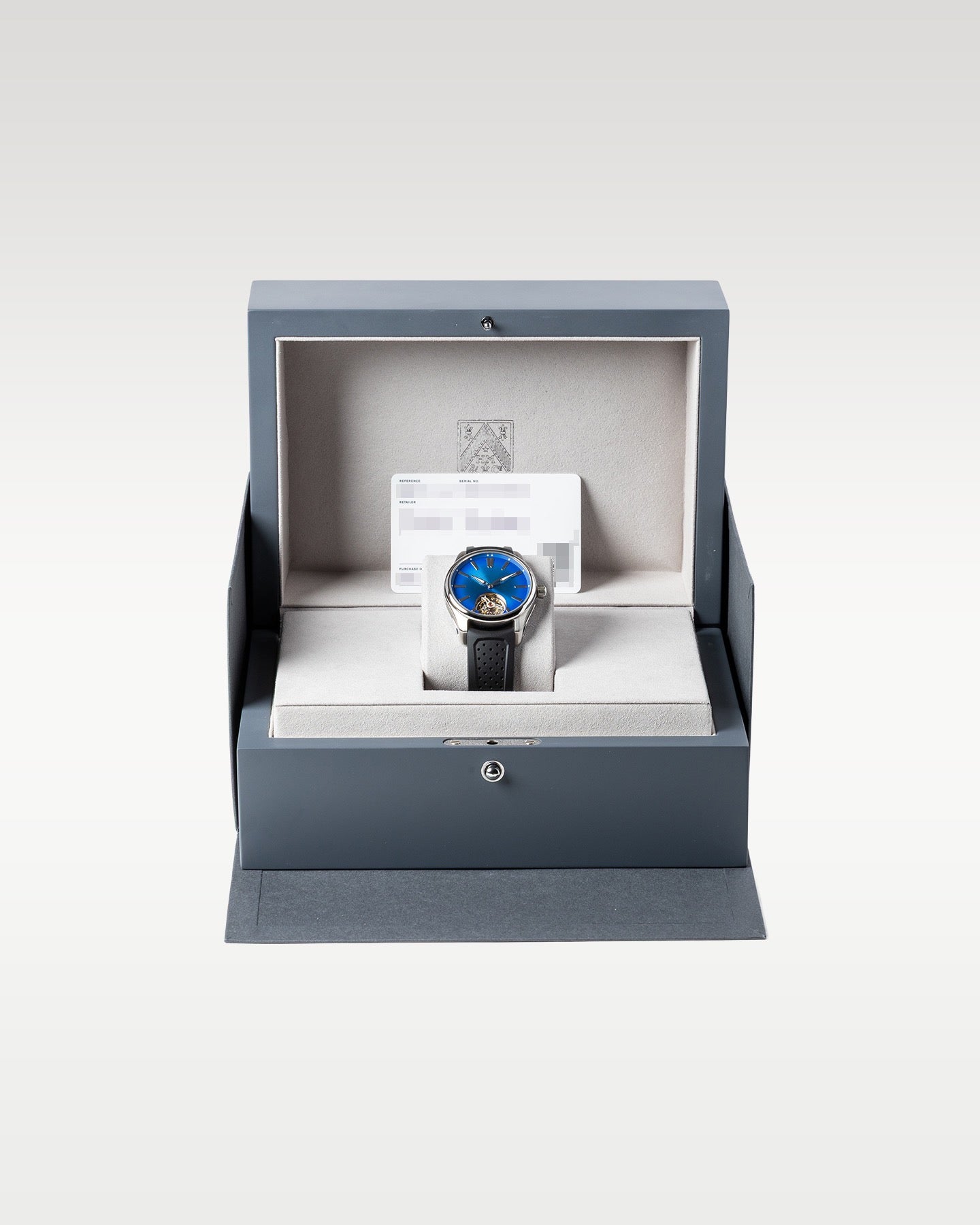 Arctic Blue fumé dial H.Moser & Cie Pioneer Tourbillon | Grand Caliber DFW