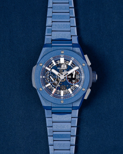 Hublot Big Bang Integrated Blue Ceramic Berger 451.EX.5123.EX.BES23