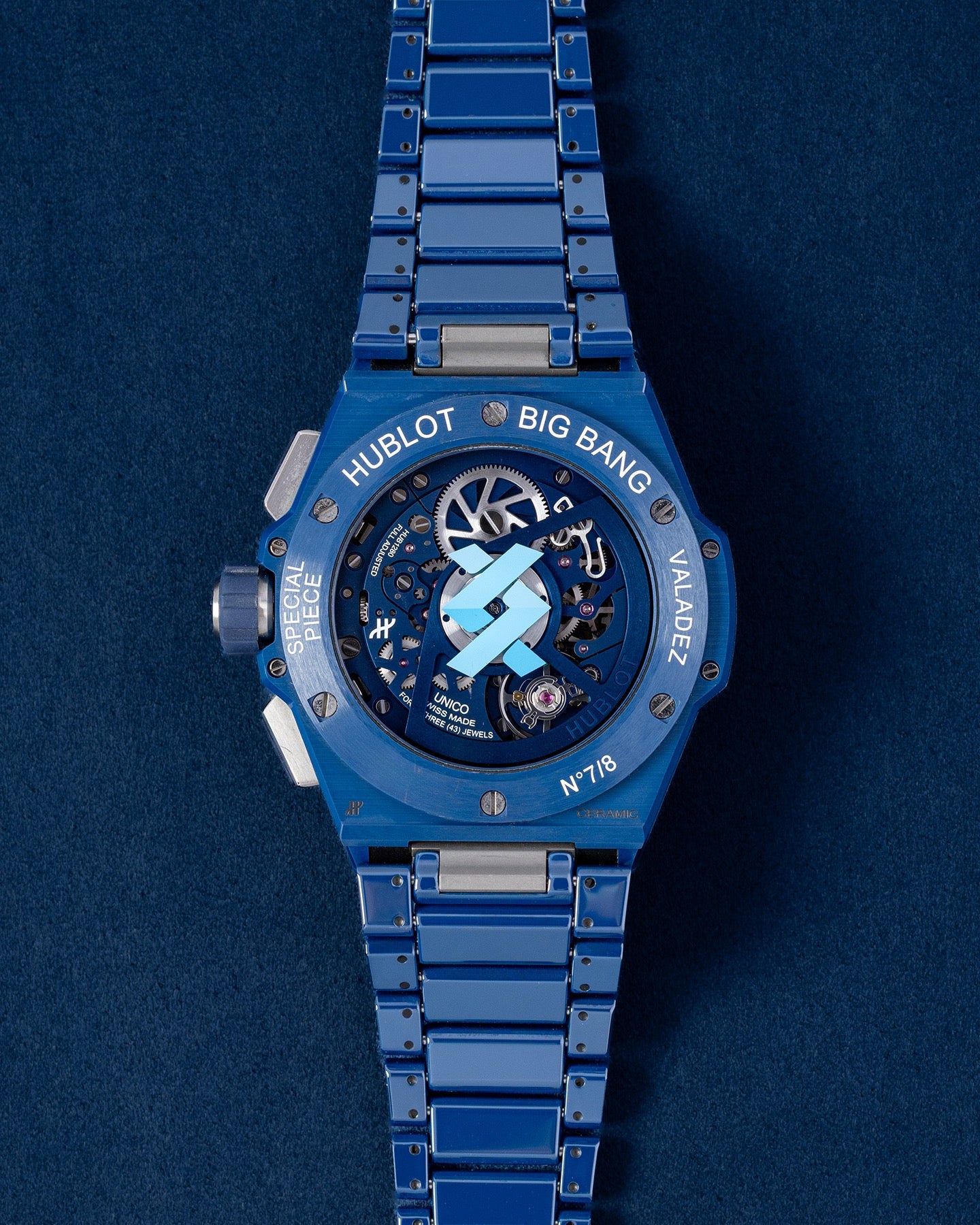 Hublot Big Bang Integrated Blue Ceramic Berger 451.EX.5123.EX.BES23