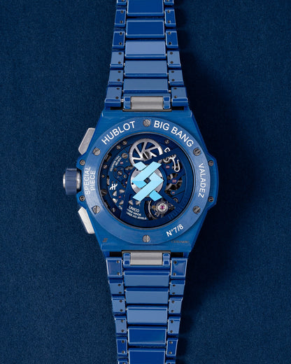 Hublot Big Bang Integrated Blue Ceramic Berger 451.EX.5123.EX.BES23