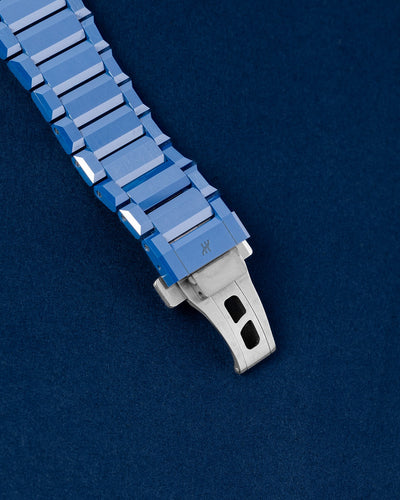 Hublot Big Bang Integrated Blue Ceramic Berger Limited Edition | Grand Caliber Dallas, Texas