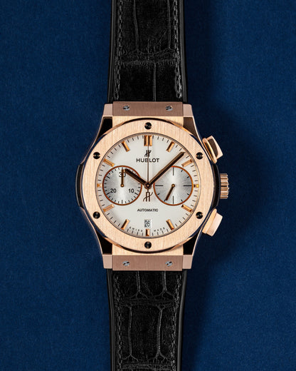 Rose Gold Hublot Classic Fusion Chrono 521.OX.2611.LR | Grand Caliber