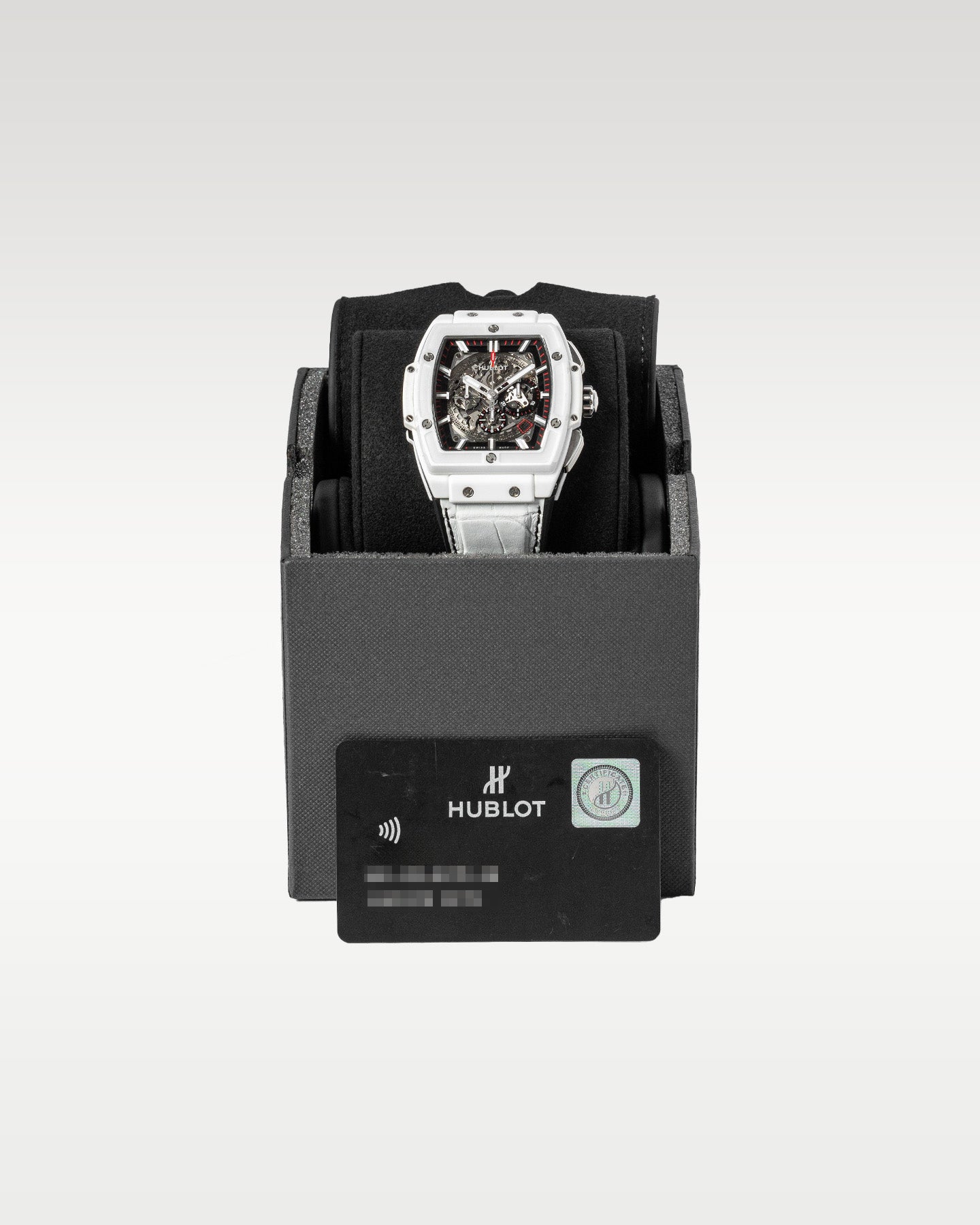 45mm Ceramic White Hublot Spirit Of Big Bang 601.HX.0173.LR Watch | Grand Caliber