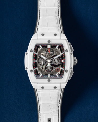 45mm Ceramic White Hublot Spirit Of Big Bang 601.HX.0173.LR Watch | Grand Caliber