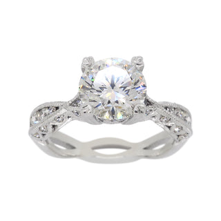 Tacori Classic Crescent 1.92CTW Engagement Ring