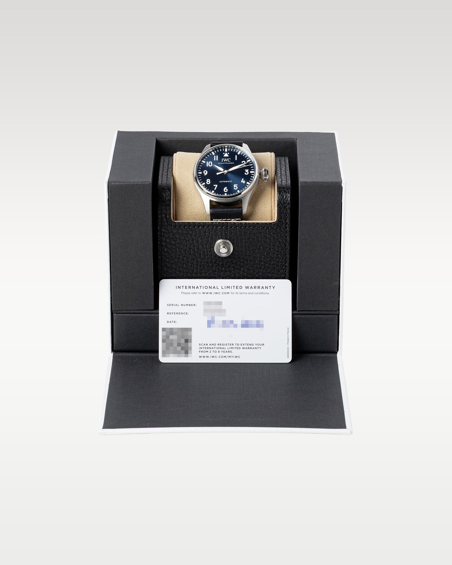 Blue IWC Big Pilot's Watch 43 IW329303 | Grand Caliber Dallas